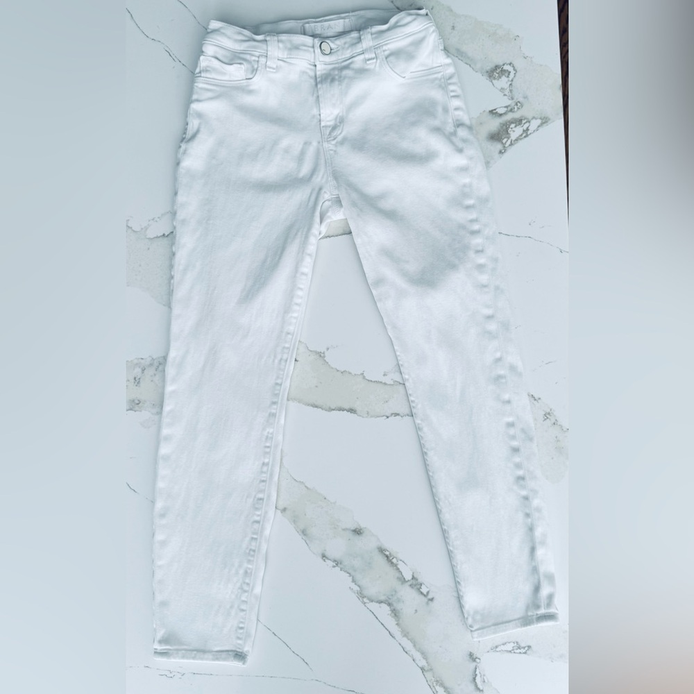 J Brand White Snow Denim Jeans Size 27 EUC